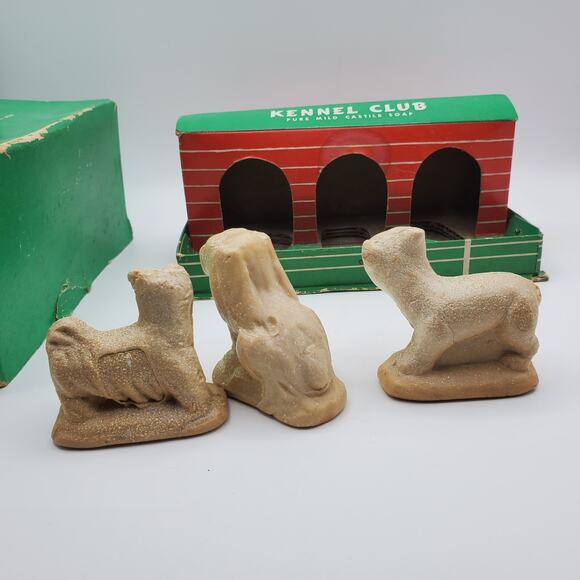 Kennel Club Dog House Castile Soap Display Ad 1940s Terrier Boxer Beagle Spaniel - Picture 4 of 16